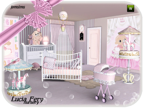 Sims 3 — Lucia Fery Nursery by jomsims — For a long time, I did not make the nursery.So, here: the nursery Lucia Fery.