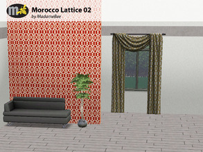 Sims 3 — Morocco Lattice 02 by MadameBee by MadameBee — Let your Sims make a bold and spectacular decor statement with