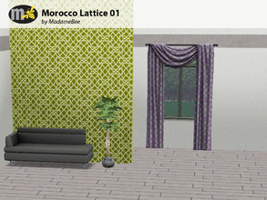 Sims 3 — Morocco Lattice 01 by MadameBee by MadameBee — Let your Sims make a bold and spectacular decor statement with