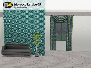 Sims 3 — Morocco Lattice 05 by MadameBee by MadameBee — Let your Sims make a bold and spectacular decor statement with