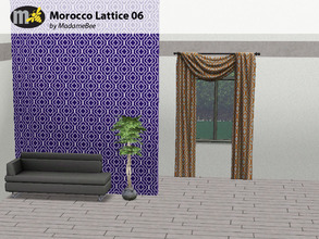 Sims 3 — Morocco Lattice 06 by MadameBee by MadameBee — Let your Sims make a bold and spectacular decor statement with