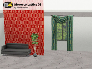 Sims 3 — Morocco Lattice 08 by MadameBee by MadameBee — Let your Sims make a bold and spectacular decor statement with