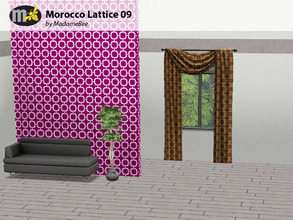 Sims 3 — Morocco Lattice 09 by MadameBee by MadameBee — Let your Sims make a bold and spectacular decor statement with