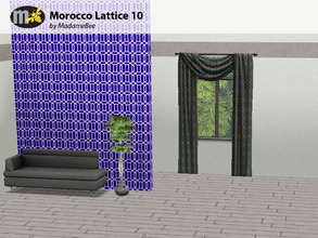 Sims 3 — Morocco Lattice 10 by MadameBee by MadameBee — Let your Sims make a bold and spectacular decor statement with