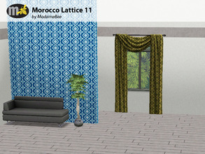 Sims 3 — Morocco Lattice 11 by MadameBee by MadameBee — Let your Sims make a bold and spectacular decor statement with