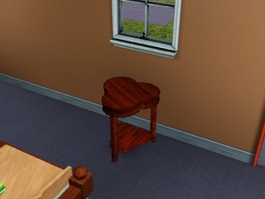 Sims 3 — Clover Shaped End Table by trendsucka2 — This object was designed by Frenchi Home Furnishing. The table top