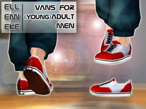 Sims 3 — Vans 'Off the Wall' for (young) Adult Men by Ellemieke — To my surprise there wasn't a pair available on TSR