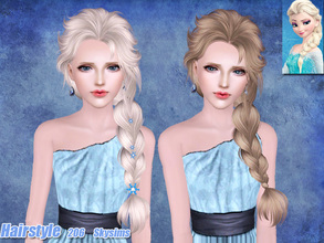 Sims 3 — Skysims-Hair-206 by Skysims — Female hairstyle for toddlers, children, teen (young) adults and elders.