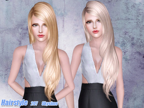 Sims 3 — Skysims-Hair-207 by Skysims — Female hairstyle for toddlers, children, teen (young) adults and elders.