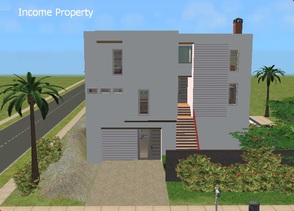 Sims 2 — Income Property by millyana — Here is a huge home with ground floor apartment and with main living space and