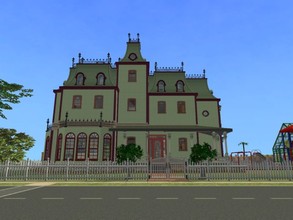 Sims 2 — Green Victorian home by RamboRocky90 — I love this house...