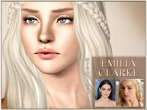 Sims 3 — Emilia Clarke by Pralinesims — Emilia Clarke, the talented actress from Game Of Thrones (Daenerys Targaryen),