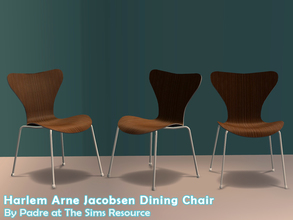 Sims 2 — Harlem II - Dining Chair by Padre — More Mid Century style items for your cool mid-century sims