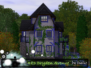 Sims 3 — 483 Dryden Avenue by Ineliz — The house on 483 Dryden Avenue is ideal for a household, which seeks for a perfect