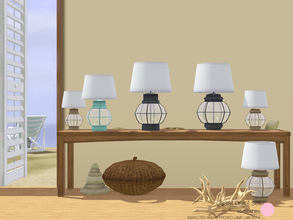 Sims 3 — Coast Paint Set by DOT — Coast Paint. Traditional inspired Coast living, with a long sofa table and wicker