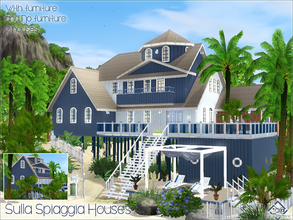 Sims 3 — Sulla Spiaggia Houses by Devirose — The set includes two houses,the houses are identical, one is fully furnished