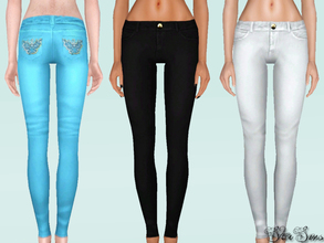 Sims 3 — Sci-fi pants by StarSims — The perfect outfit for a paty or date. Color pants. Customizable. -recolorable -CAS