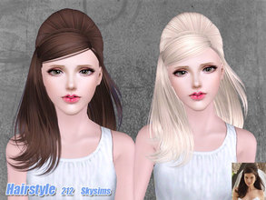 Sims 3 — Skysims-Hair-212 by Skysims — Female hairstyle for toddlers, children, teen (young) adults and elders.