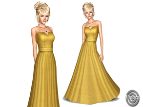 Sims 3 — Evening Gown YA - A by pizazz — A beautiful and elegant gown that can be worn for formal or career. You may use