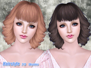 Sims 3 — Skysims-Hair-213 by Skysims — Female hairstyle for toddlers, children, teen (young) adults and elders.
