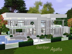 Sims 3 — Agatha by Guardgian2 — 3 bedrooms (a master bedroom, a kids room and a nursery), 2 bathrooms, a kitchen, a