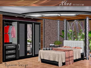 Sims 3 — Shea Bedroom by NynaeveDesign — Transform your bedroom into a custom design, stress-free private sanctuary.