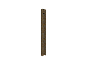 Sims 3 — Reinforced Steel Joist (no base) by Cyclonesue — A reinforced steel column that can be used as decor or a column