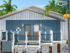 Sims 3 — Coastal Wood Dream 4 by Devirose — Wood ideal for coastal homes and furnishings nautical.Base game compatible,no