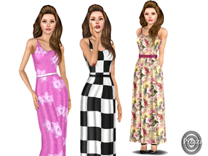 Sims 3 — Casual Sundress YA - FA by pizazz — This sundress can be dressed up or worn casual. Nothing feels better then a