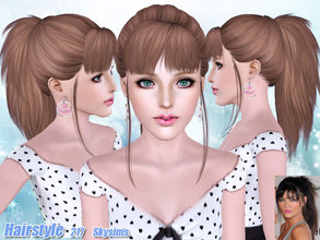 Sims 3 — Skysims-Hair-217 by Skysims — Female hairstyle for toddlers, children, teen (young) adults and elders.