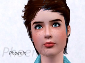 Sims 3 — Phoenix Calloway by Jenn_Simtopia — Phoenix is a young adult who dreams of owning and running her own Bar