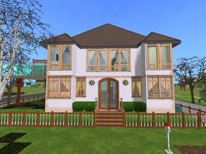 Sims 2 — Hills Avenue, 455 by SternSonata2 — I\'m bringing a family house for you. It has a lot of space for single Sims