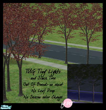 Sims 2 — Tug Out Of Bound Maple Tree Mesh by DOT — Tug Out Of Bound Japanese Maple Tree, Maxis Tree. *THIS IS THE BASE