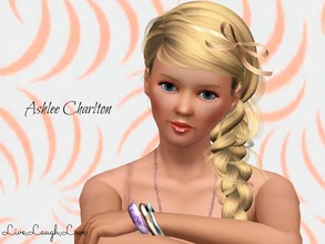 Sims 3 — Ashlee Charlton by LiveLaughLove4 — Ashlee Charlton is a good, has a good sense of humor, hopeless romantic,