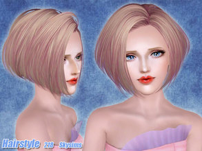 Sims 3 — Skysims-Hair-218 by Skysims — Female hairstyle for toddlers, children, teen (young) adults and elders.
