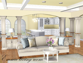 Sims 3 — Emma living room by spacesims — This is a luxurious living room only for upscale Sims. This elegant living room