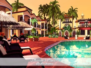 Sims 3 — Spanish Resort by Pralinesims — EP's required: World Adventures Ambitions Late Night Generations Pets Showtime