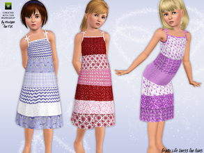 Sims 3 — Beach Life by minicart — This pretty Beach Life dress for girls is just the thing to wear on the beach during