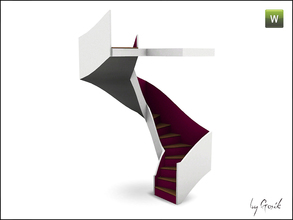 Sims 3 — Square Spiral Stairs by Gosik — Made by Gosik at The Sims Resorce. TSRAA