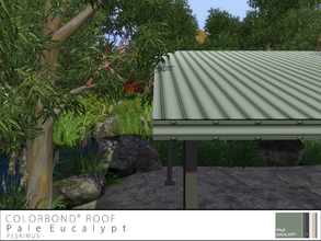 Sims 3 — Colorbond Roof - Pale Eucalypt by peskimus — The strongest of all tin roofs to survive any weather; rain, hail