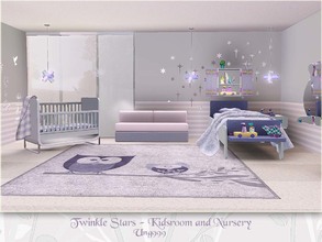 Sims 3 — Twinkle Stars -Kids Room and Nursery by ung999 — This lovely kids room and nursery set contains 20 items for