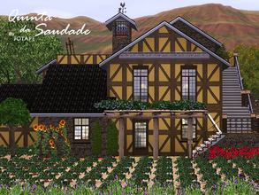 Sims 3 — Quinta da Saudade by -Jotape- — Quinta da Saudade is a farm with a lot of crops around, small and lovely garden,