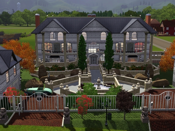 Sims 3 — Kenilworth by TomOstergreen2 — Kenilworth is a home that only the wealthy can afford. It is fully decorated