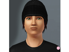 Sims 3 — Mike Shoey by DOT — Mike Shoey, Teen, with Piercings and Low Hat included by DOT of The Sims Resource (see more