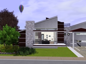 Sims 3 — Unique by Suzz86 — This house is build in Sunset Valley on a 30x30 lot. It have only 1 story,with open
