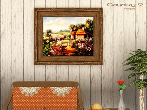 Sims 3 — Country 2 by Paogae — Painting in country theme for your houses in classic, rustic or magical style. You can use