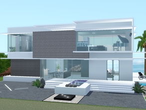 Sims 3 — Modern Living by Suzz86 — This Home is build in isla paradiso on a 40x30 lot. The home contains