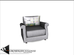 Sims 3 — Groseiller Sofa [Single] by Onyxium — * Groseiller Hallway Collection * Onyxium@TSR | July 2014