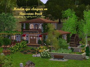 Sims 3 — Moulin by Satureja2 — Spend your Summer Holidays at this old mill in France! Revive with a nice cup of tea on