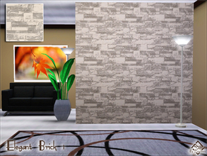 Sims 3 — Elegant Brick 1 by Devirose — Ideal for modern homes and elegant surfaces. Stone of a good cut, chic design,